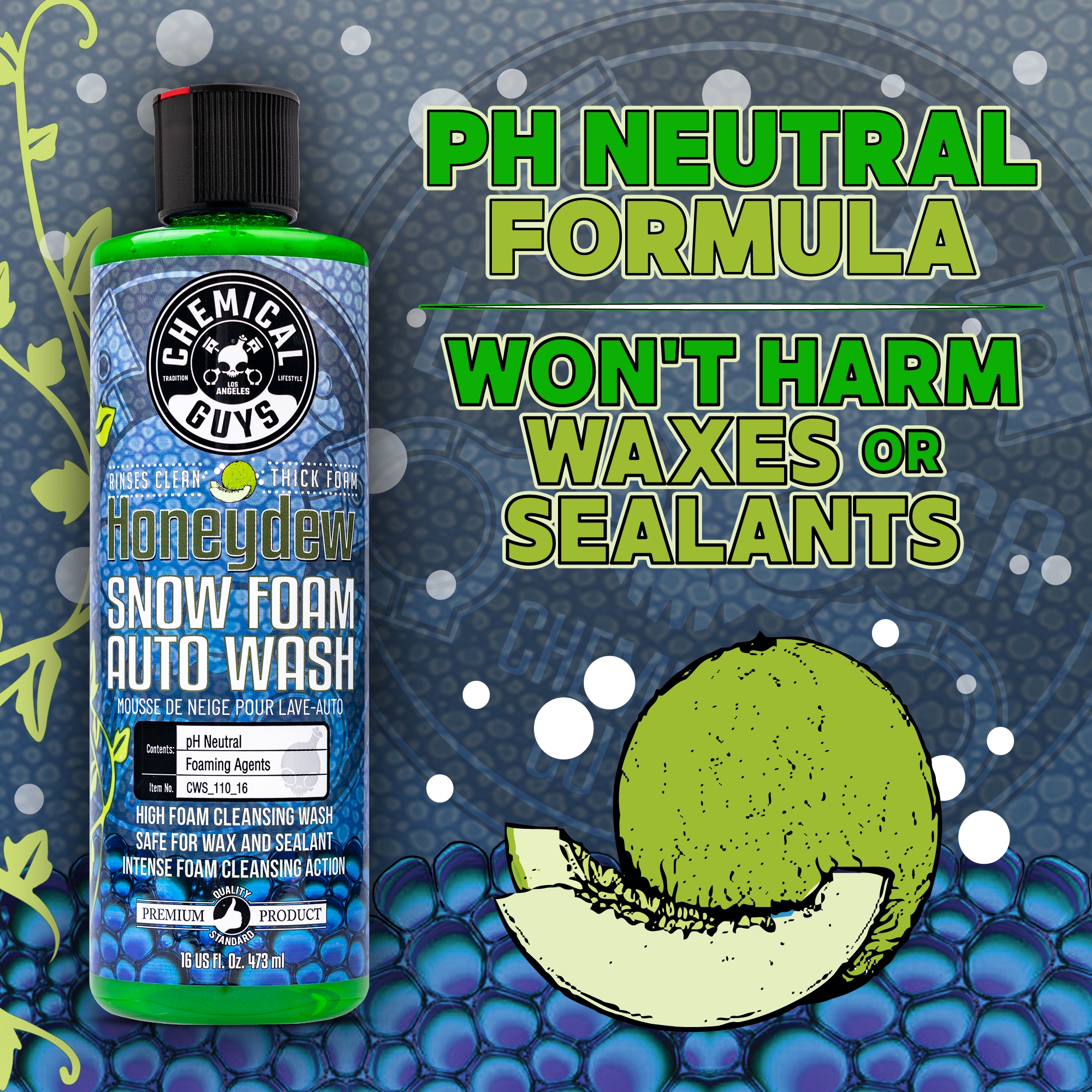 Shampoo para el Exterior del Auto de 16 onzas de Chemical Guys