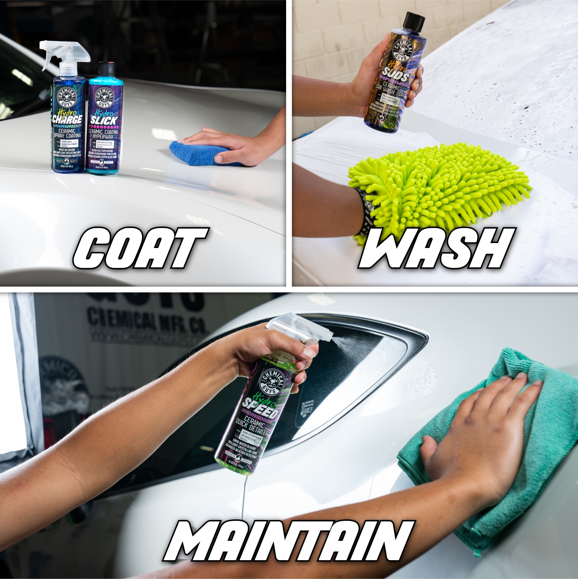Cera para Exterior de Auto de 16 onzas líquidas de Chemical Guys WAC23316