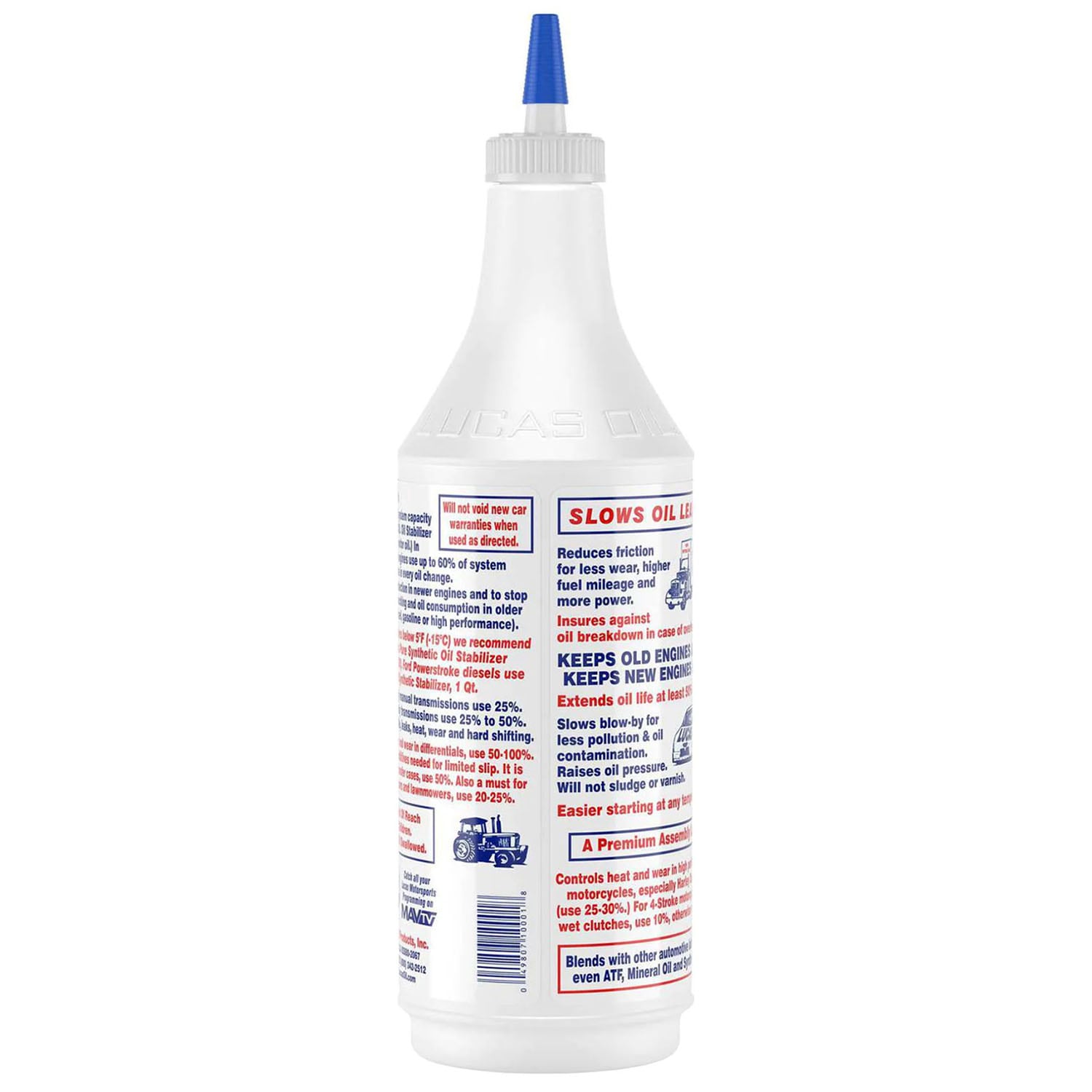 Estabilizador de Aceite Lucas para Motores Pesados 32 Oz LUCA10001