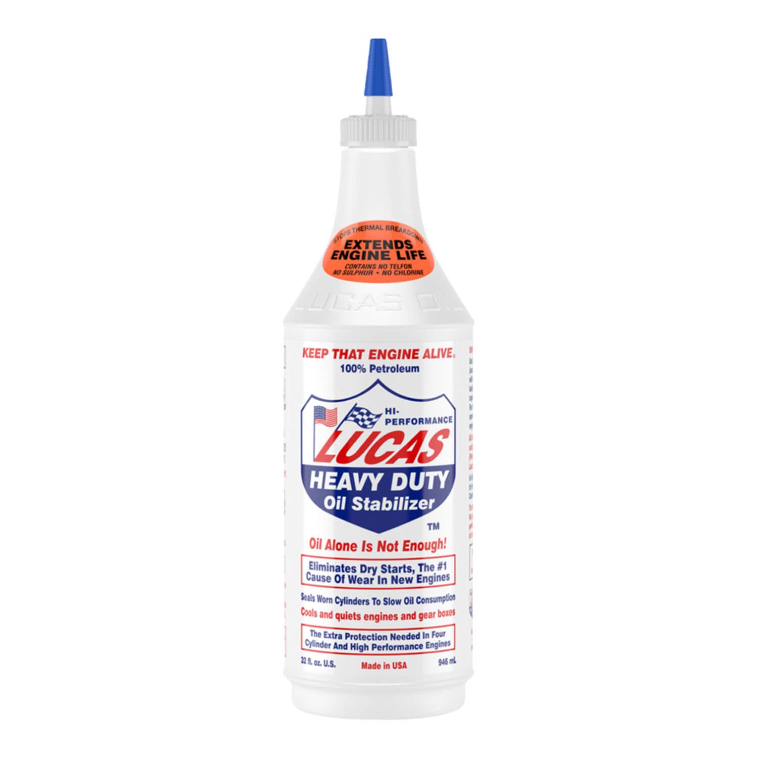 Estabilizador de Aceite Lucas para Motores Pesados 32 Oz LUCA10001