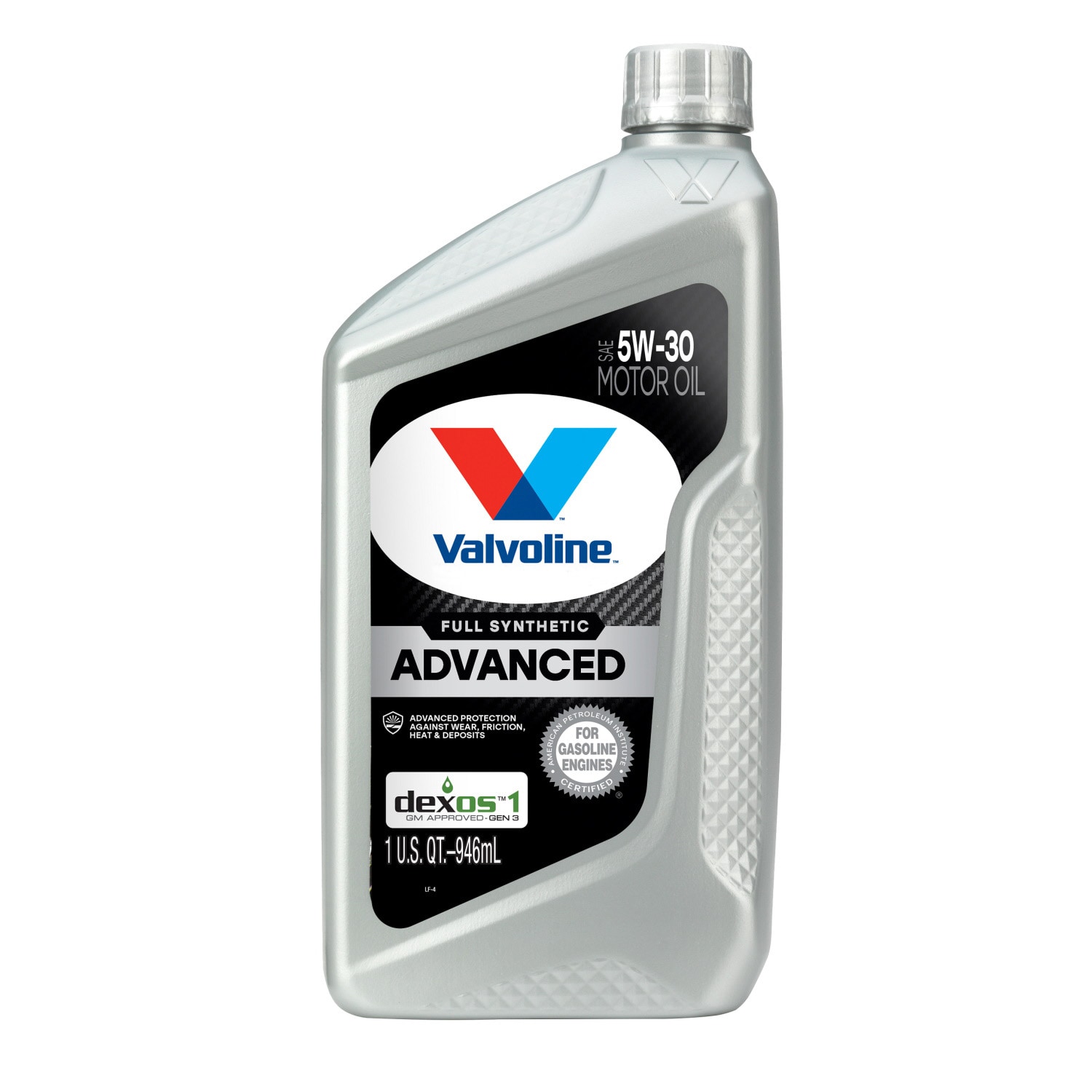 Aceite de motor sintético completo Valvoline Advanced 5w-30 1 cuarto