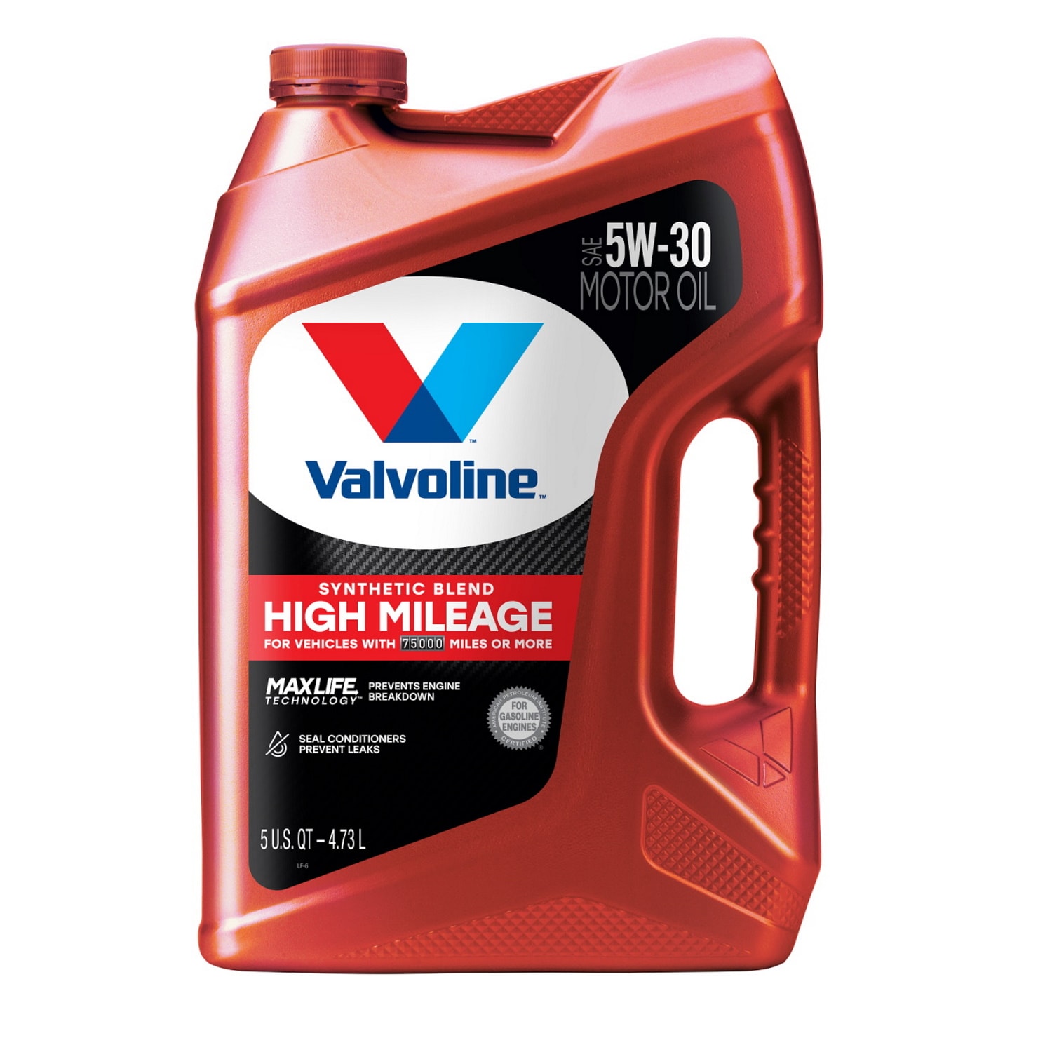 Aceite de Motor Valvoline Maxlife High Mileage 5w-30 para Vehículos con Alto Recorrido 5 Cuartos 881163