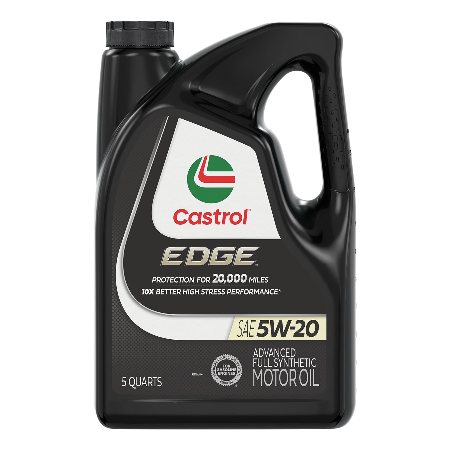 Aceite de Motor Sintético Avanzado CASTROL EDGE 5W-20, 5 Cuartos