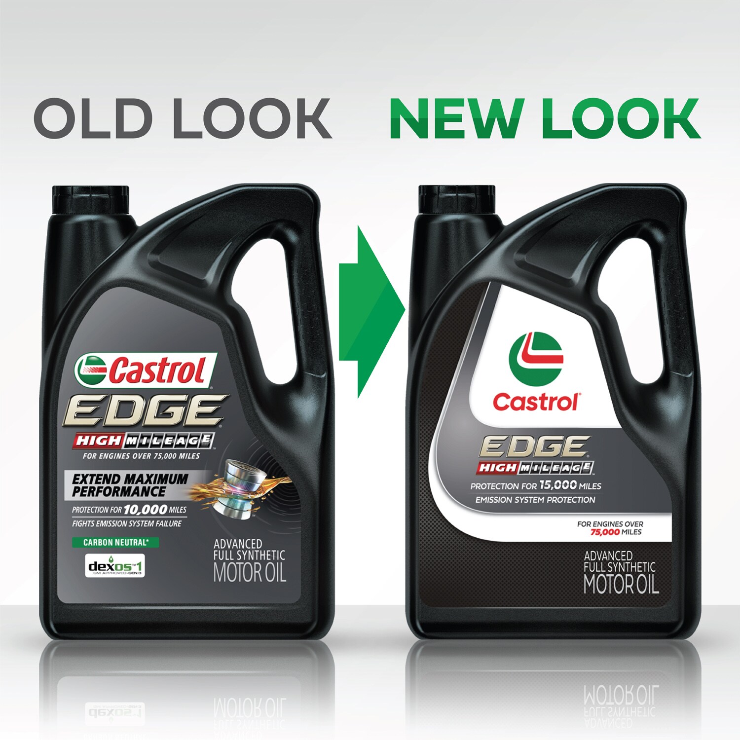 Aceite de Motor Sintético Completo Avanzado CASTROL EDGE High Mileage 5W-20, 5 Cuartos 15906D