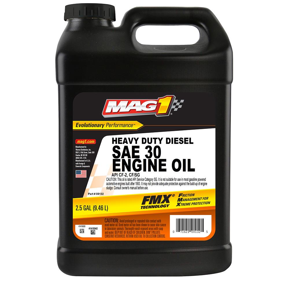 Aceite para motores diésel pesados MAG 1 30W - 2.5 galones