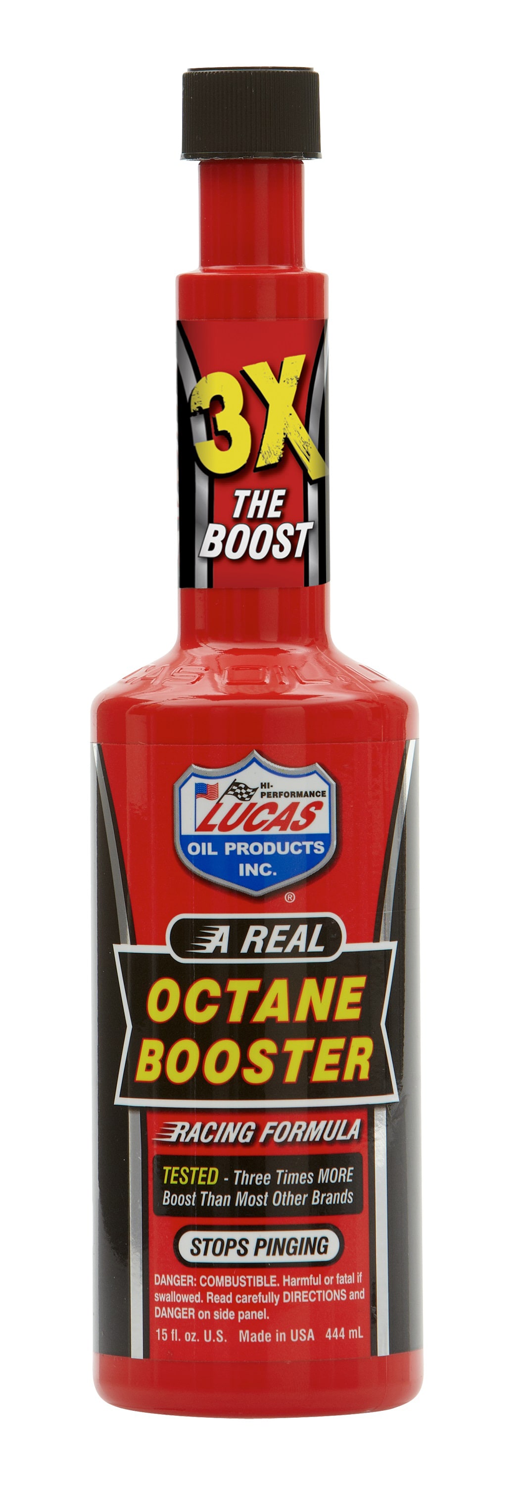 Potenciador de octanaje de 15 onzas líquidas de Lucas Oil Products LUCA10026