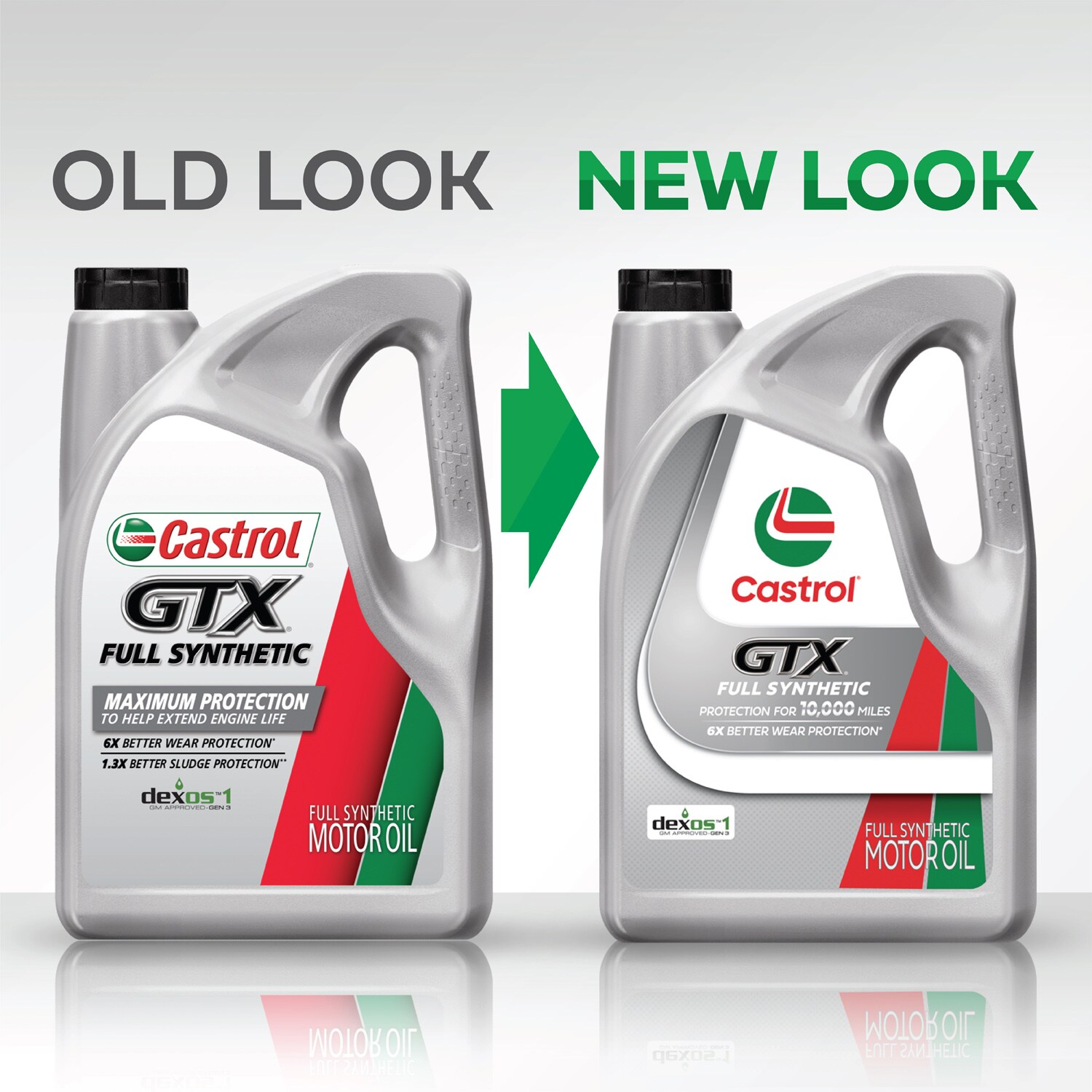 Aceite de Motor CASTROL Gtx Full Synthetic 5w-20, 5 cuartos
