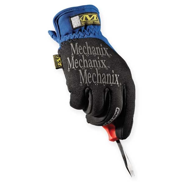 Guantes para Mecánicos Mechanix Wear, 2XL, Azules, Ajuste Form Fitting Trek Dry(R) - MFF-03-012