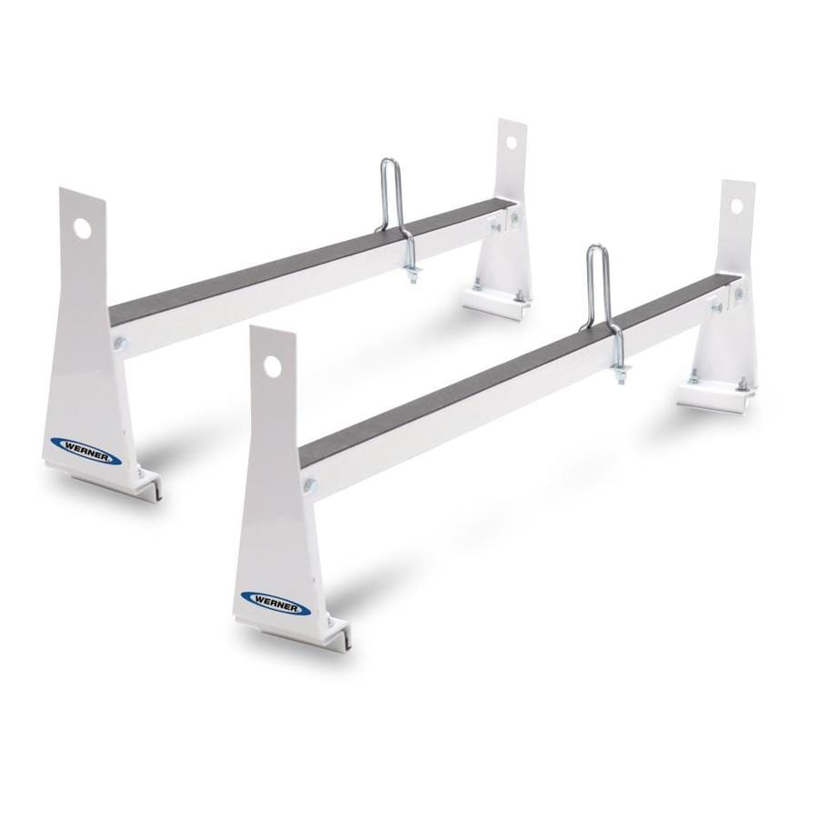 Estante multiusos de plástico/acero para techo Werner VR401-W de 41.6 pulgadas (incluye accesorios)