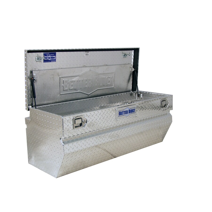 Caja de herramientas para camioneta en aluminio plateado Better Built de 48 pulgadas x 20 pulgadas x 18 pulgadas 62012330