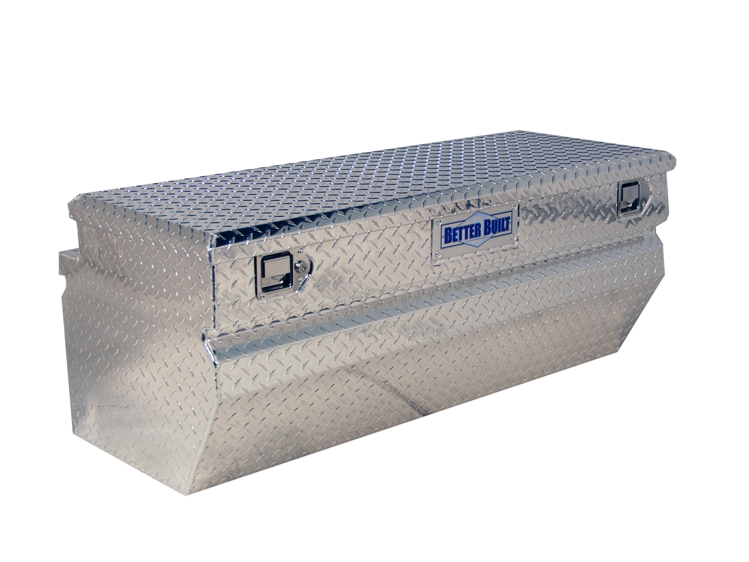 Caja de herramientas para camioneta en aluminio plateado Better Built de 48 pulgadas x 20 pulgadas x 18 pulgadas 62012330