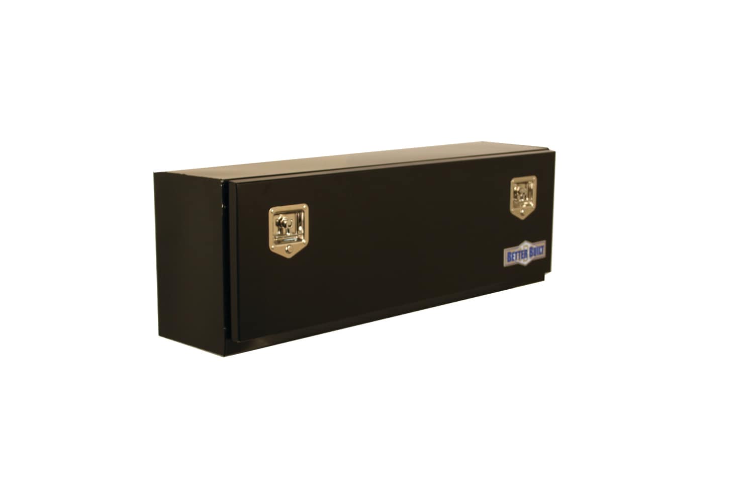 Caja de herramientas para camión de montaje superior de acero negro de 48 pulgadas x 12 pulgadas x 16 pulgadas con mejor construcción