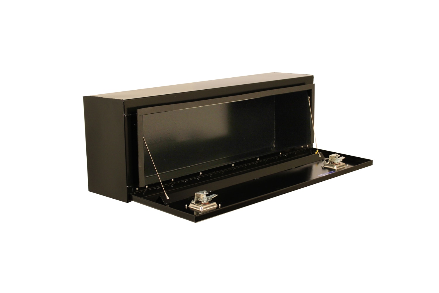 Caja de herramientas para camioneta de montaje superior de acero negro de 60 pulgadas x 12 pulgadas x 16 pulgadas de Better Built