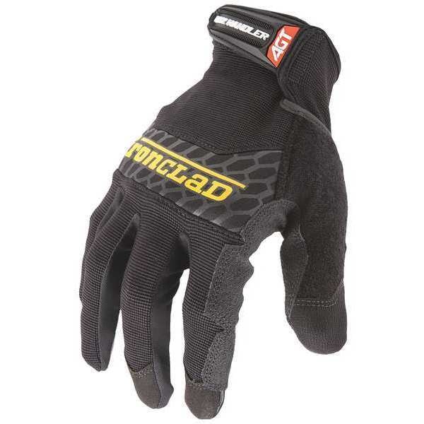 Guantes de Mecánico Ironclad Performance Wear, Talla L, Negros, Nylon Elástico Acanalado - BHG2-04-L