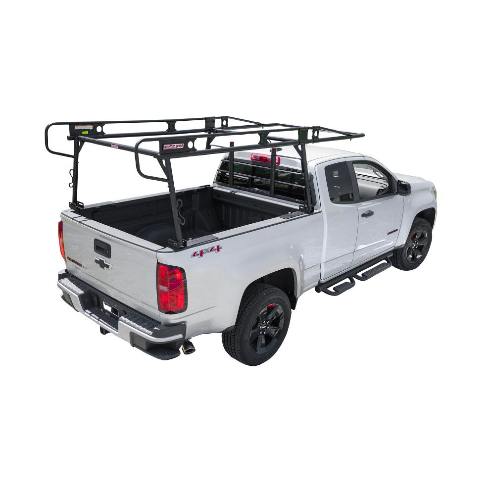 Rack de camioneta de acero WEATHER GUARD de 127.82 pulgadas para techo de plástico/acero de uso múltiple (incluye accesorios) 1345-52-02
