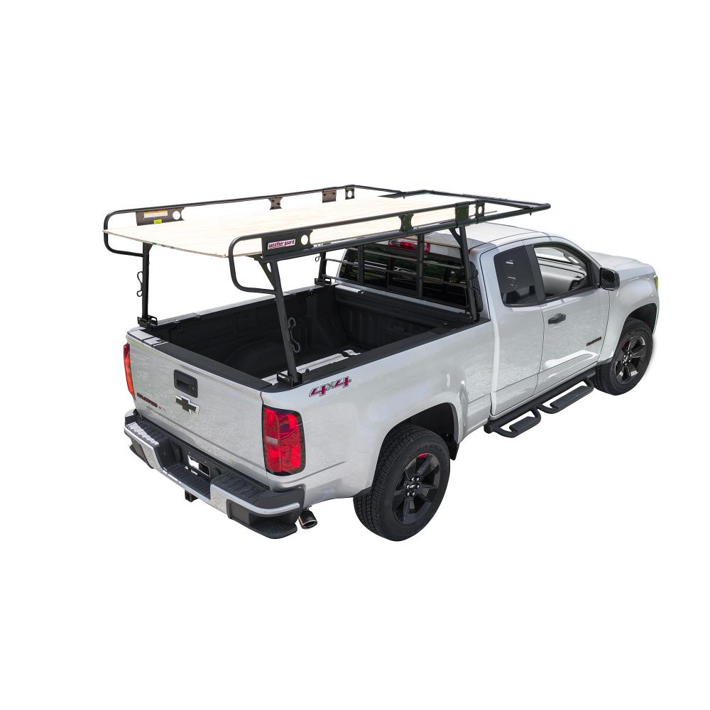 Rack de camioneta de acero WEATHER GUARD de 127.82 pulgadas para techo de plástico/acero de uso múltiple (incluye accesorios) 1345-52-02