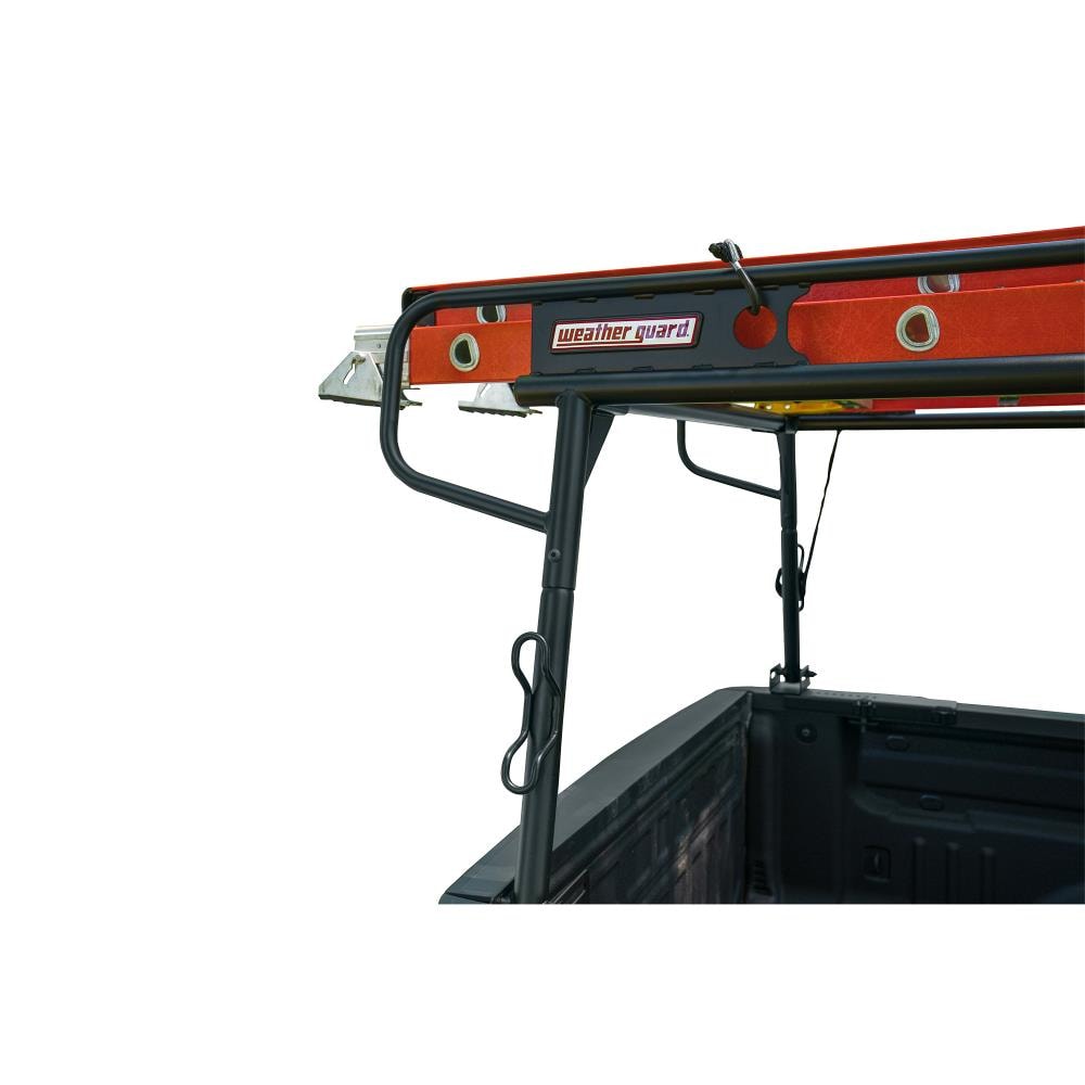Rack de camioneta de acero WEATHER GUARD de 127.82 pulgadas para techo de plástico/acero de uso múltiple (incluye accesorios) 1345-52-02