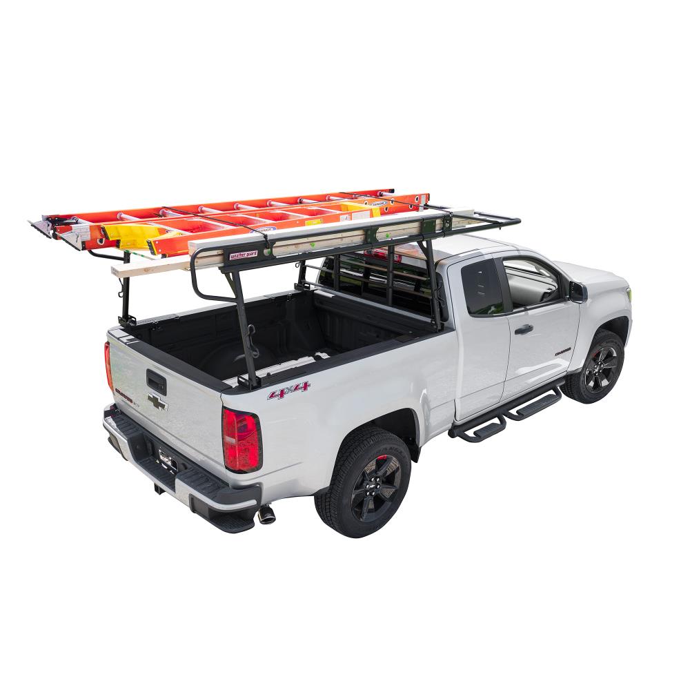 Rack de camioneta de acero WEATHER GUARD de 127.82 pulgadas para techo de plástico/acero de uso múltiple (incluye accesorios) 1345-52-02