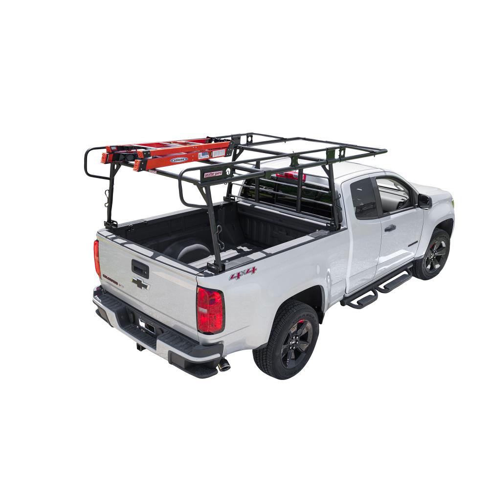 Rack de camioneta de acero WEATHER GUARD de 127.82 pulgadas para techo de plástico/acero de uso múltiple (incluye accesorios) 1345-52-02