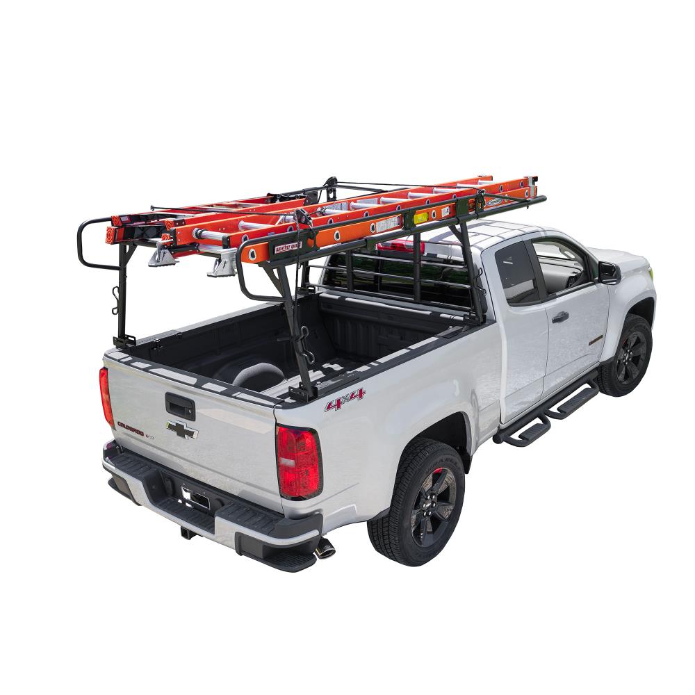 Rack de camioneta de acero WEATHER GUARD de 127.82 pulgadas para techo de plástico/acero de uso múltiple (incluye accesorios) 1345-52-02