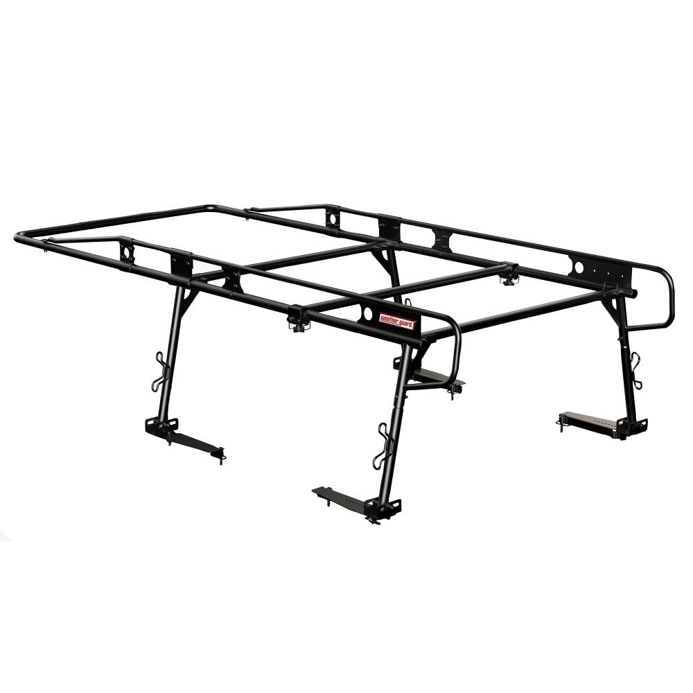 Rack de camioneta de acero WEATHER GUARD de 127.82 pulgadas para techo de plástico/acero de uso múltiple (incluye accesorios) 1345-52-02