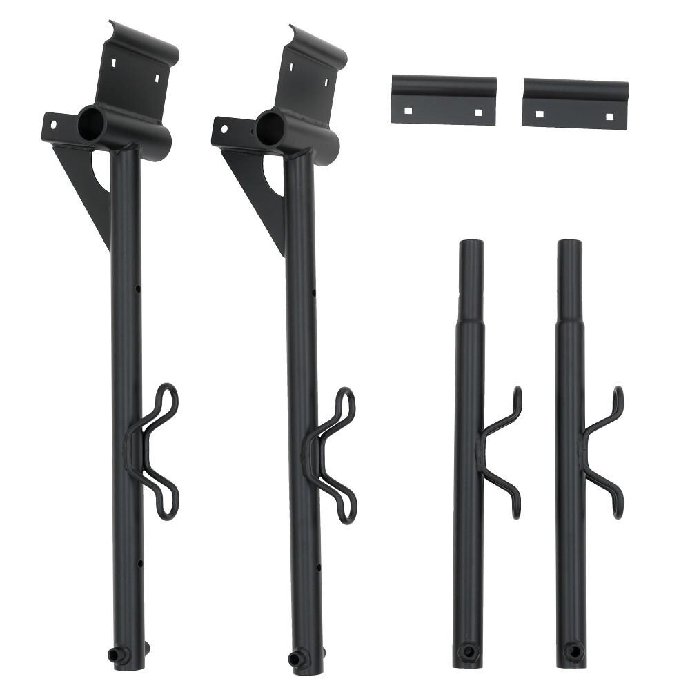 Parrilla de camión de acero Weather Guard de 79.25 pulgadas para techo de plástico/acero multiusos (Incluye Herrajes) 1275-52-02