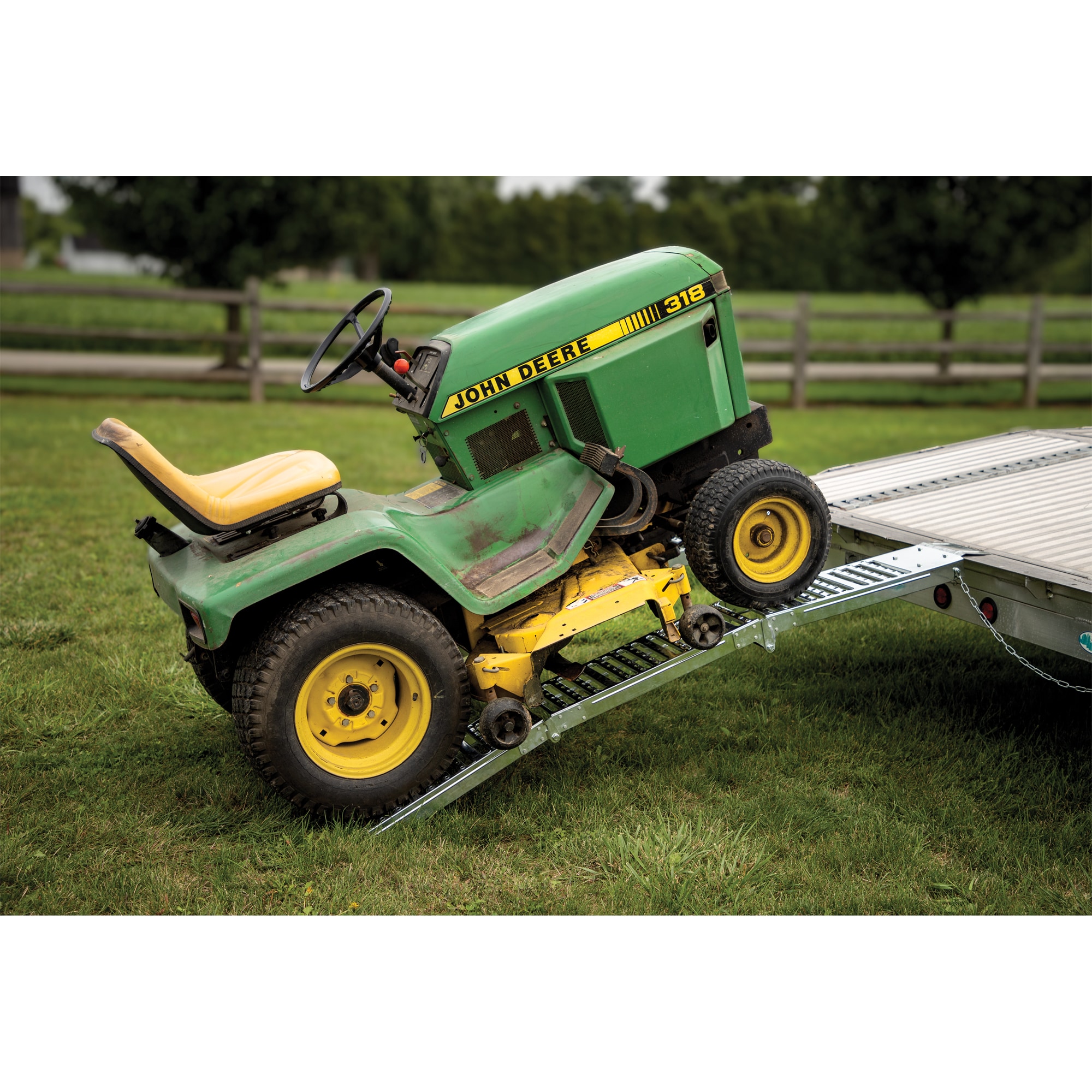Charola de Carga para Enganche de Acero Erickson de 72 L x 9 A x 2 H, Paquete de 2 trayes 07435