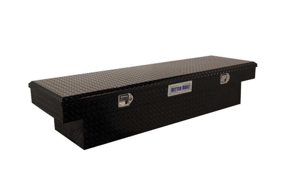Caja de herramientas para camioneta tipo crossover de aluminio negro brillante de 69 pulgadas x 20 pulgadas x 13 pulgadas de mejor calidad