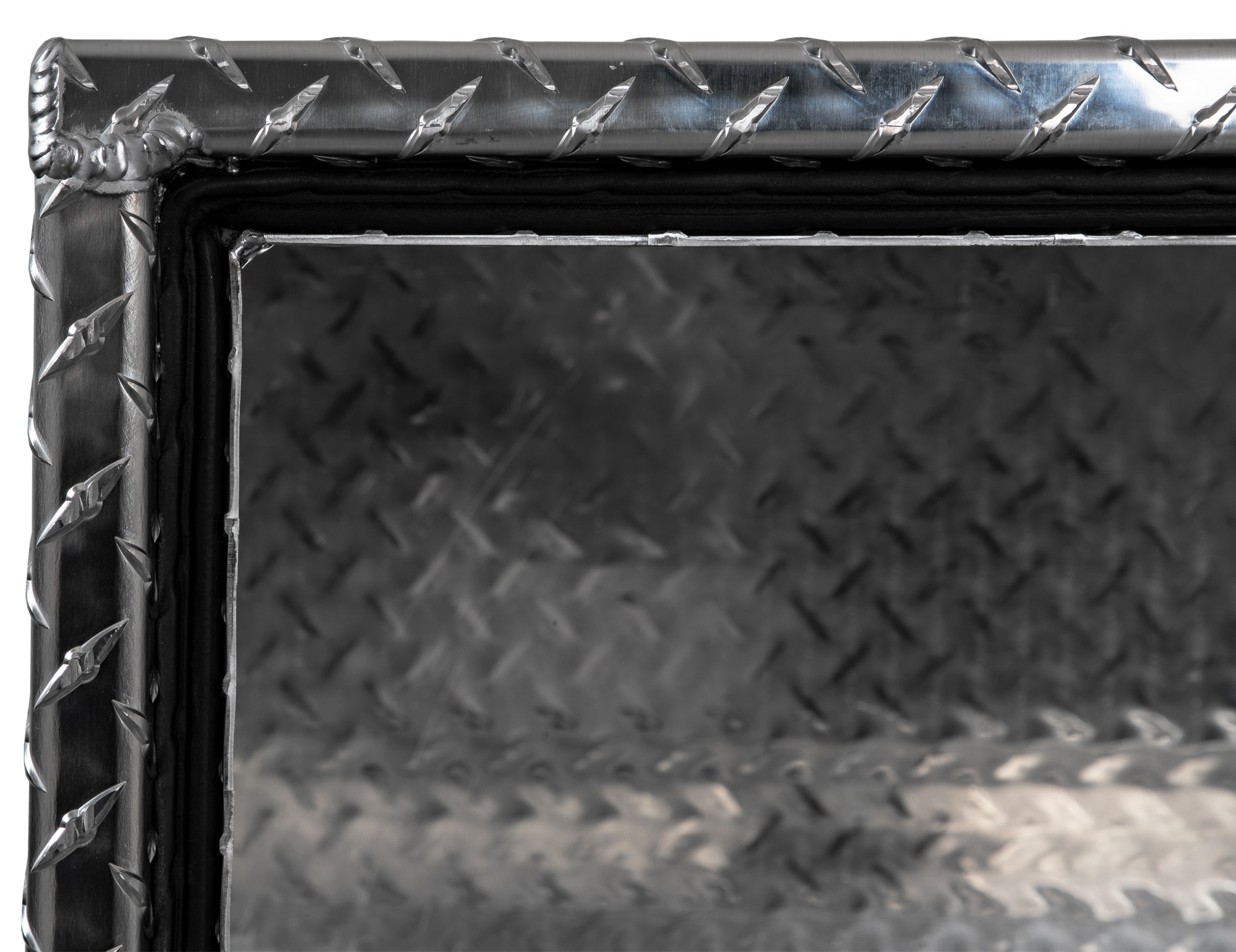 Caja de herramientas para camión de aluminio para montar debajo, 24 pulgadas x 48 pulgadas x 18 pulgadas