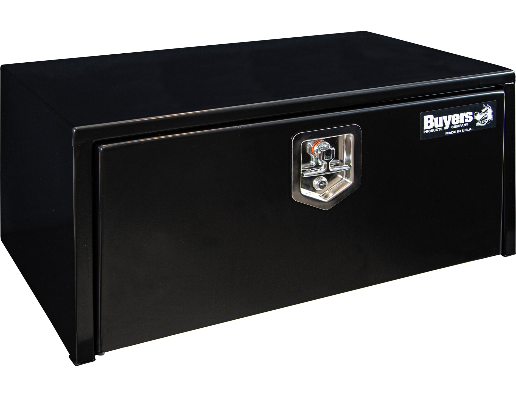 Caja de herramientas para camión de acero negro de 30 pulgadas x 16 pulgadas x 14 pulgadas de Buyers Products
