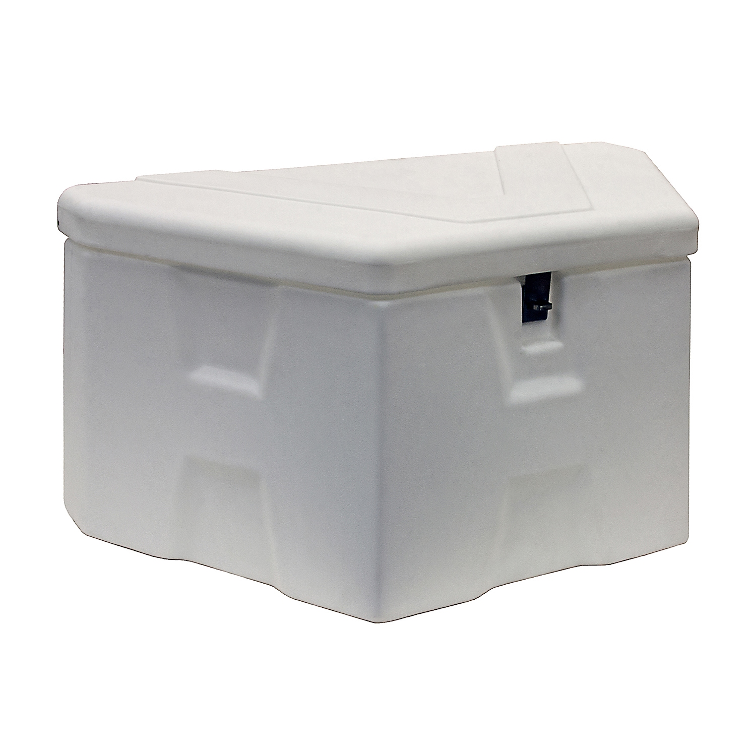 Caja de herramientas para remolque de camión de plástico poli blanco de 36 pulgadas x 19 pulgadas x 18 pulgadas de Buyers Products
