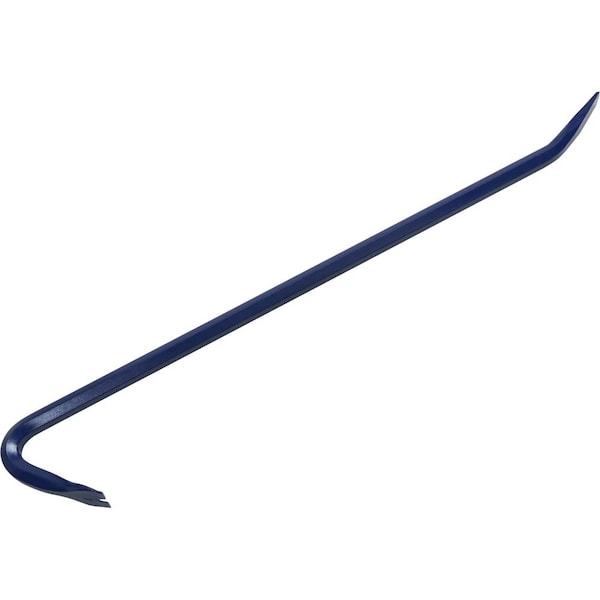 Gray Tools Goose Neck Wrecking Bar, 3/4" Shank X 30" Long, Royal Blue Paint - WB30
