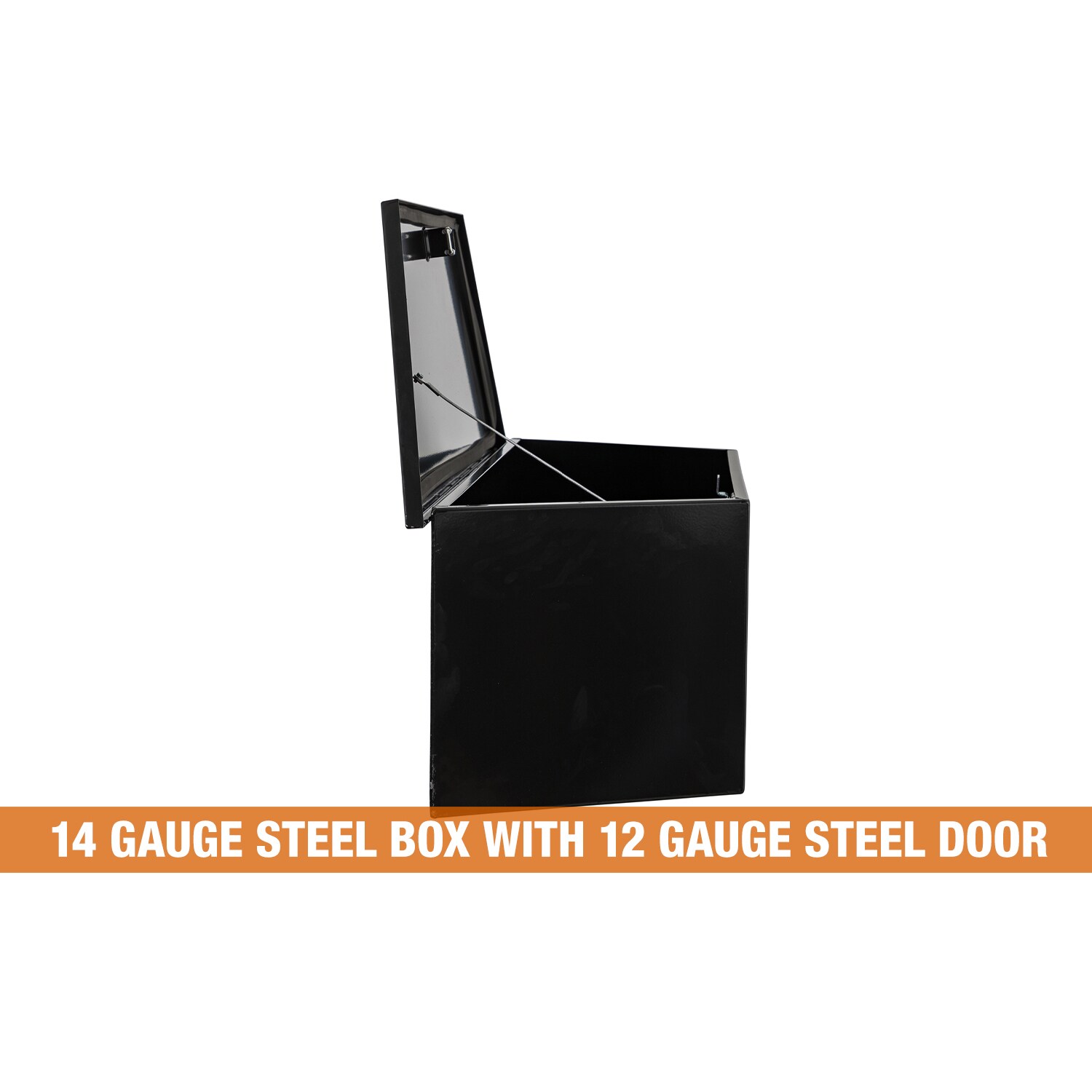 Caja de herramientas para camioneta de acero negro de 49 pulgadas x 16 pulgadas x 16 pulgadas de Buyers Products