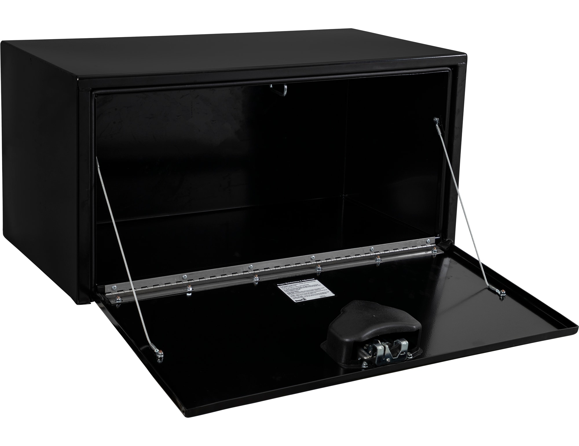 Caja de herramientas para camión de acero negro de 36 pulgadas x 18 pulgadas x 18 pulgadas de Buyers Products