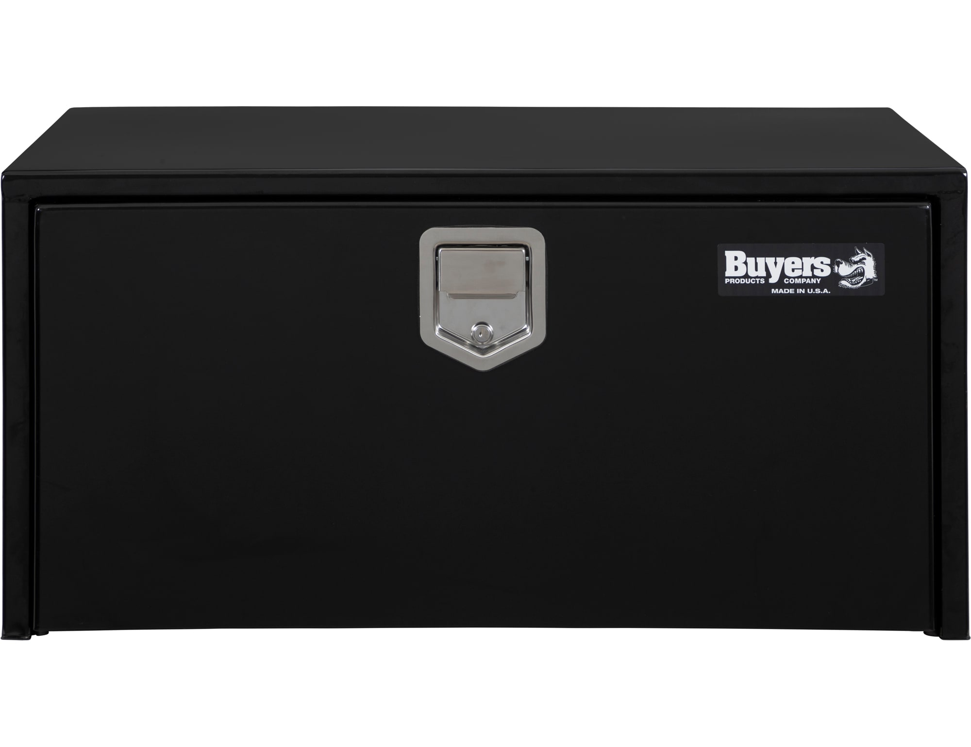 Caja de herramientas para camión de acero negro de 36 pulgadas x 18 pulgadas x 18 pulgadas de Buyers Products