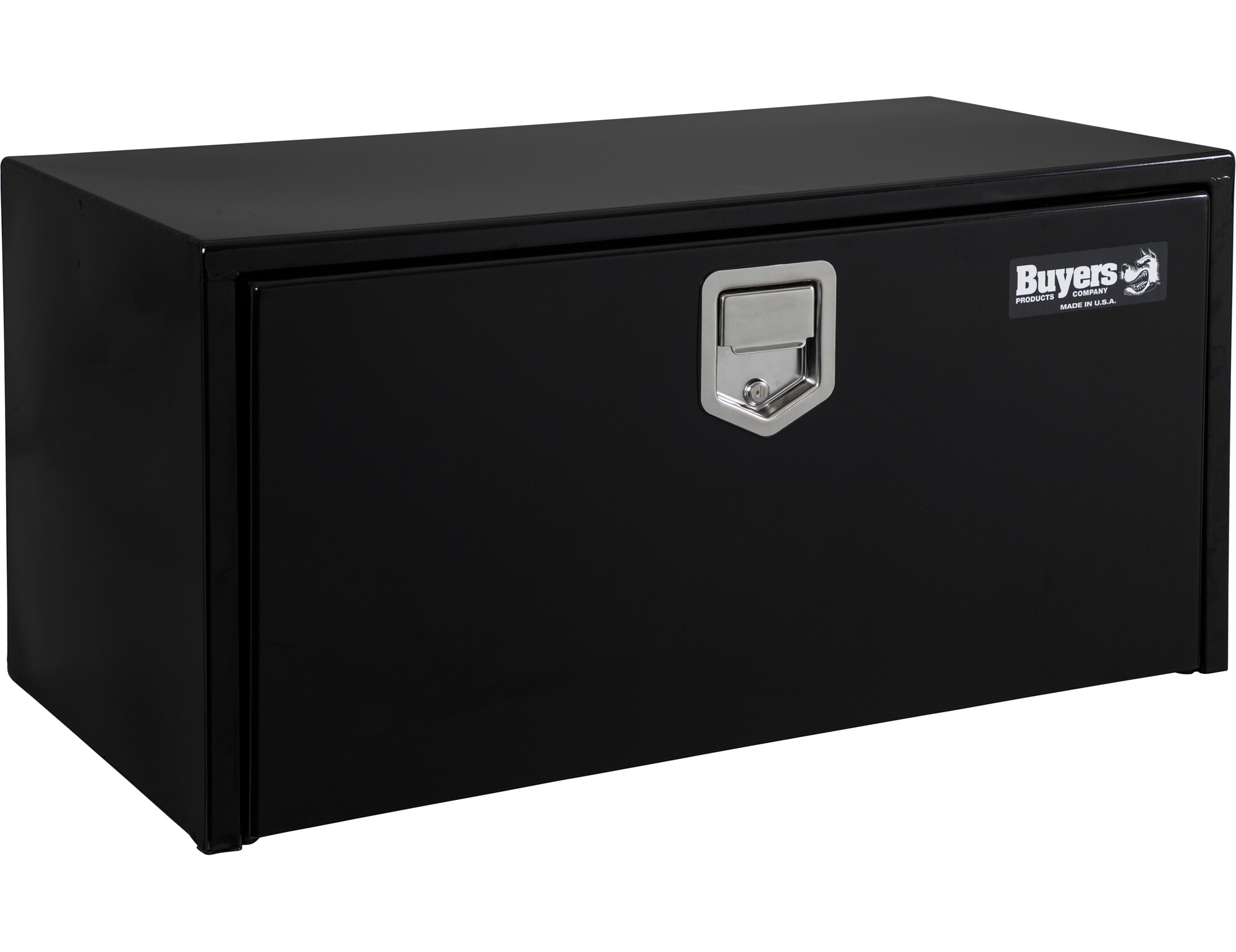Caja de herramientas para camión de acero negro de 36 pulgadas x 18 pulgadas x 18 pulgadas de Buyers Products