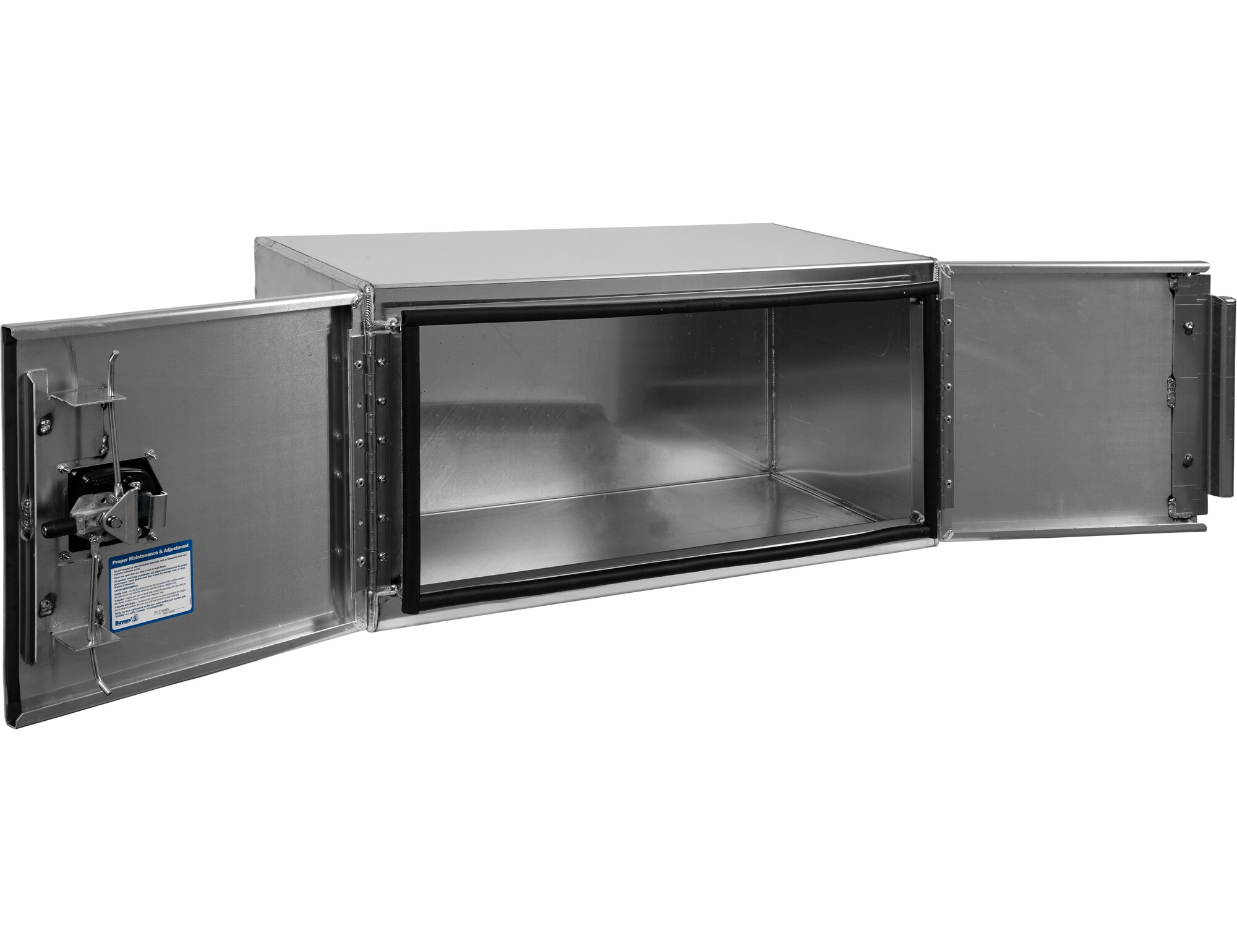 Caja de herramientas para camioneta debajo del chasis de aluminio de 36 pulgadas x 18 pulgadas x 18 pulgadas