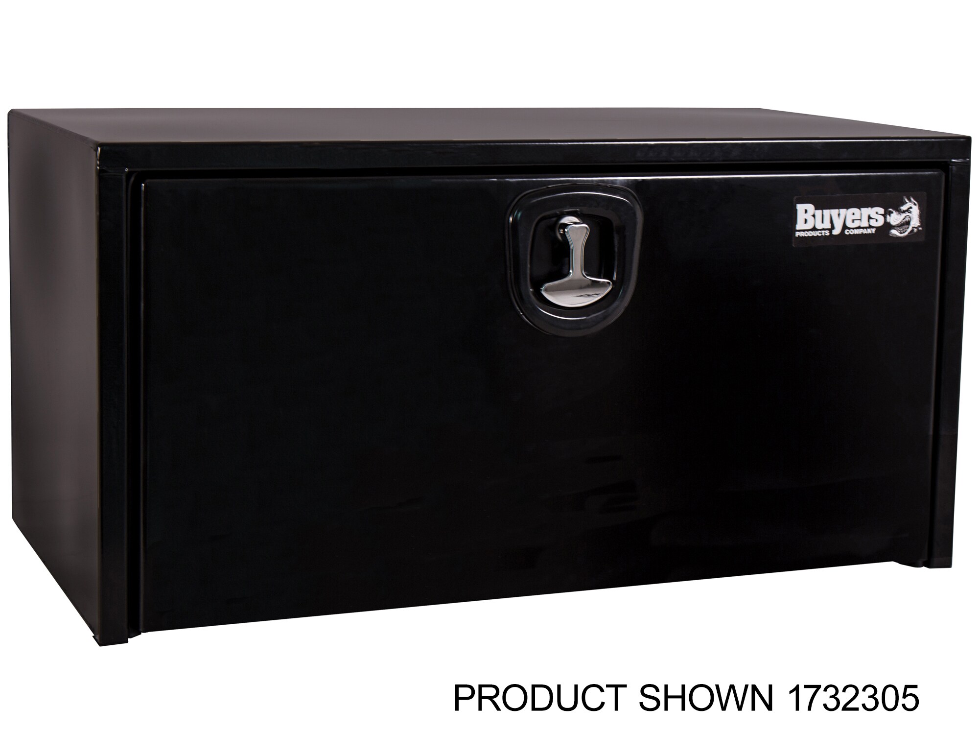Caja de herramientas para camión de acero negro 36 pulgadas x 18 pulgadas x 18 pulgadas de Buyers Products