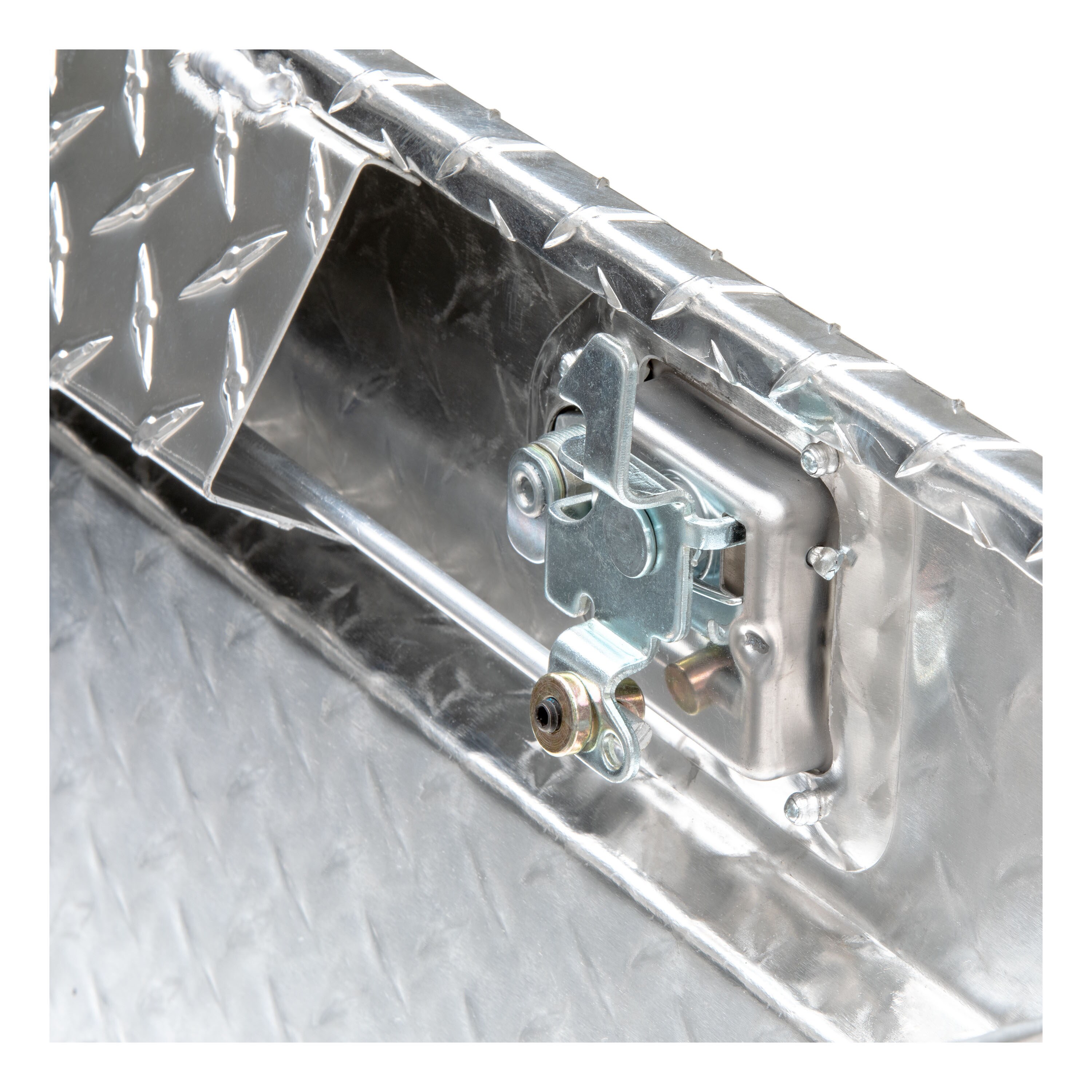 Caja de herramientas para camioneta tipo crossover de aluminio brillante UWS 60.875 pulgadas x 20 pulgadas x 14.75 pulgadas.