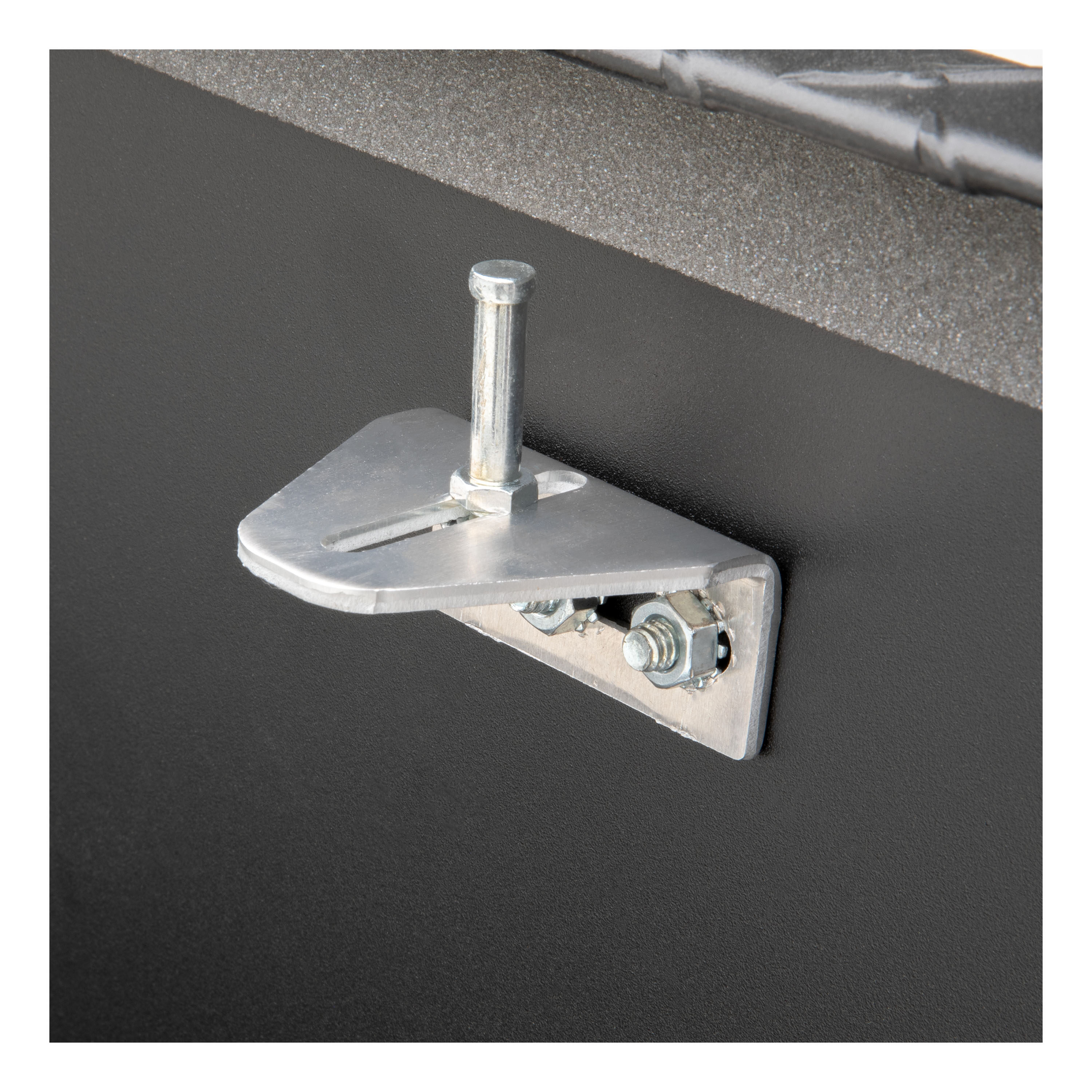 Caja de herramientas para camioneta crossover de aluminio negro mate de 69.875 pulgadas x 20 pulgadas x 14.75 pulgadas