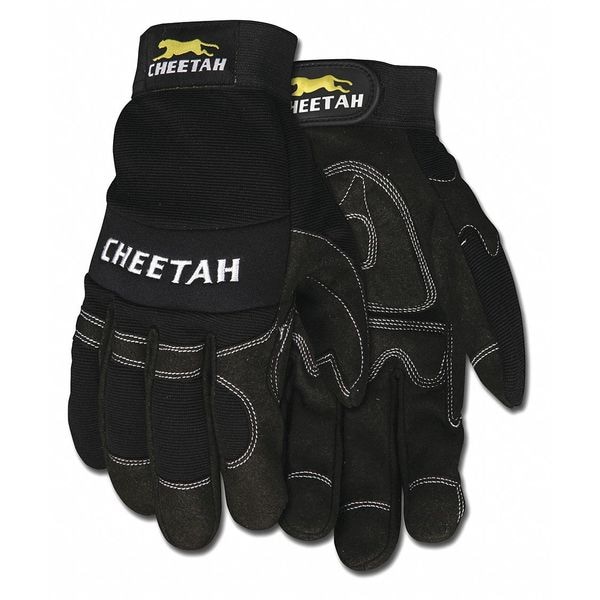 Guantes para mecánicos Mcr Safety, XL, Negro - 935CHXL.
