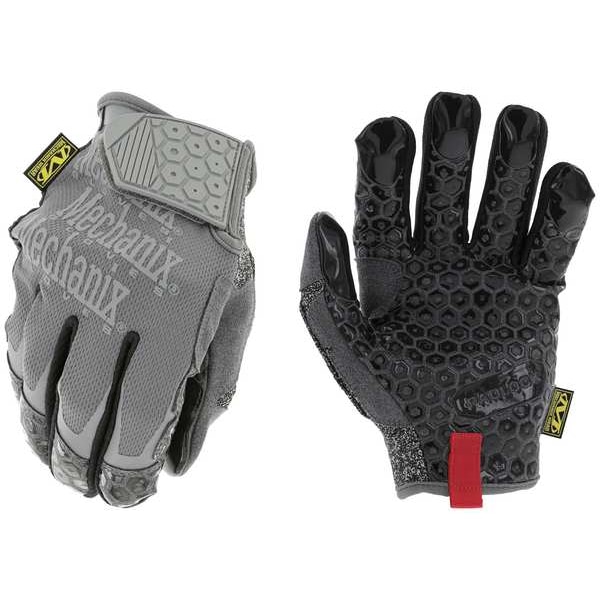 Guantes para mecánicos Mechanix Wear, Grises, de piel sintética - BCG-08-008