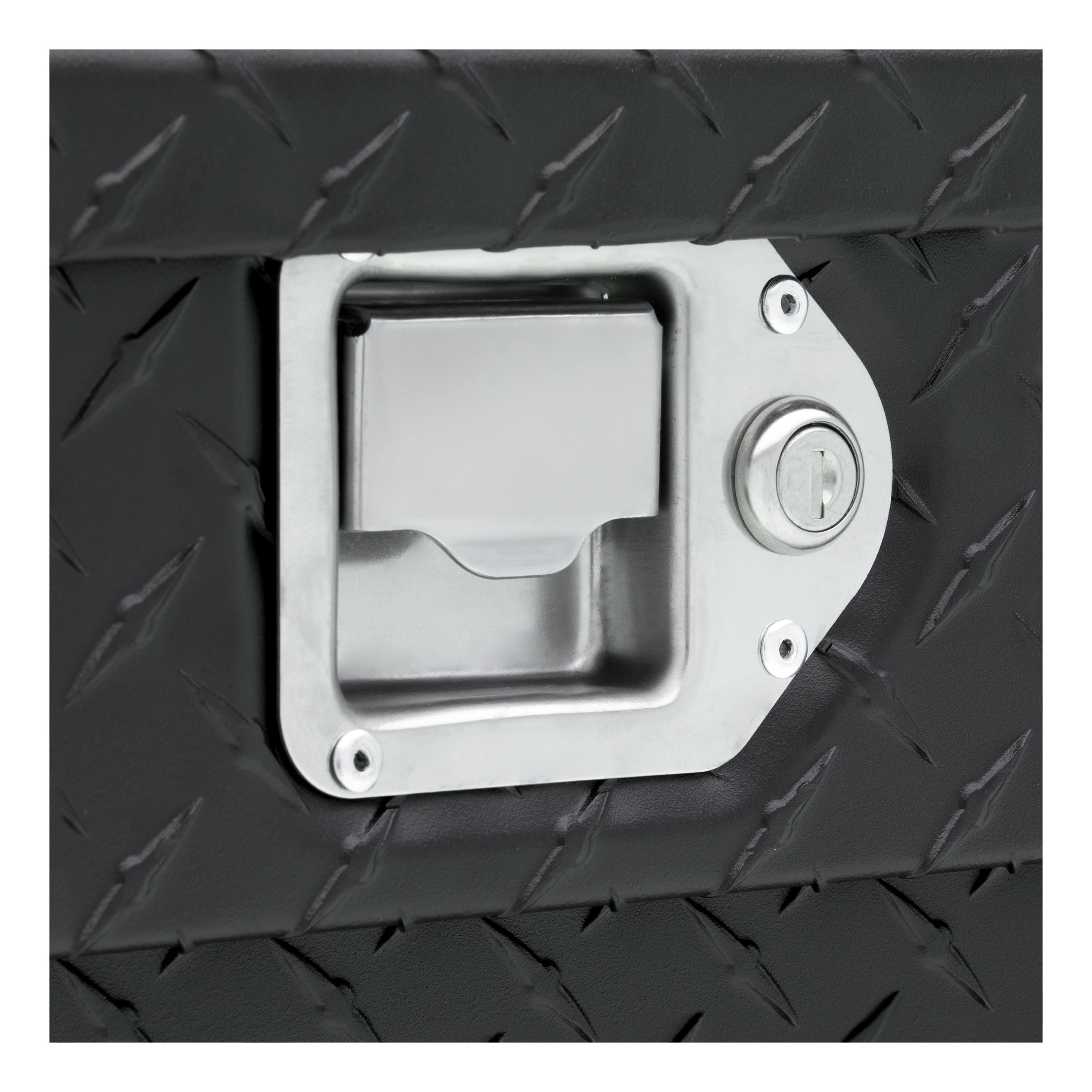 Caja de herramientas de camioneta cruzada de aluminio negro mate de 72.875 pulgadas x 20 pulgadas x 14.75 pulgadas UWS EC10603