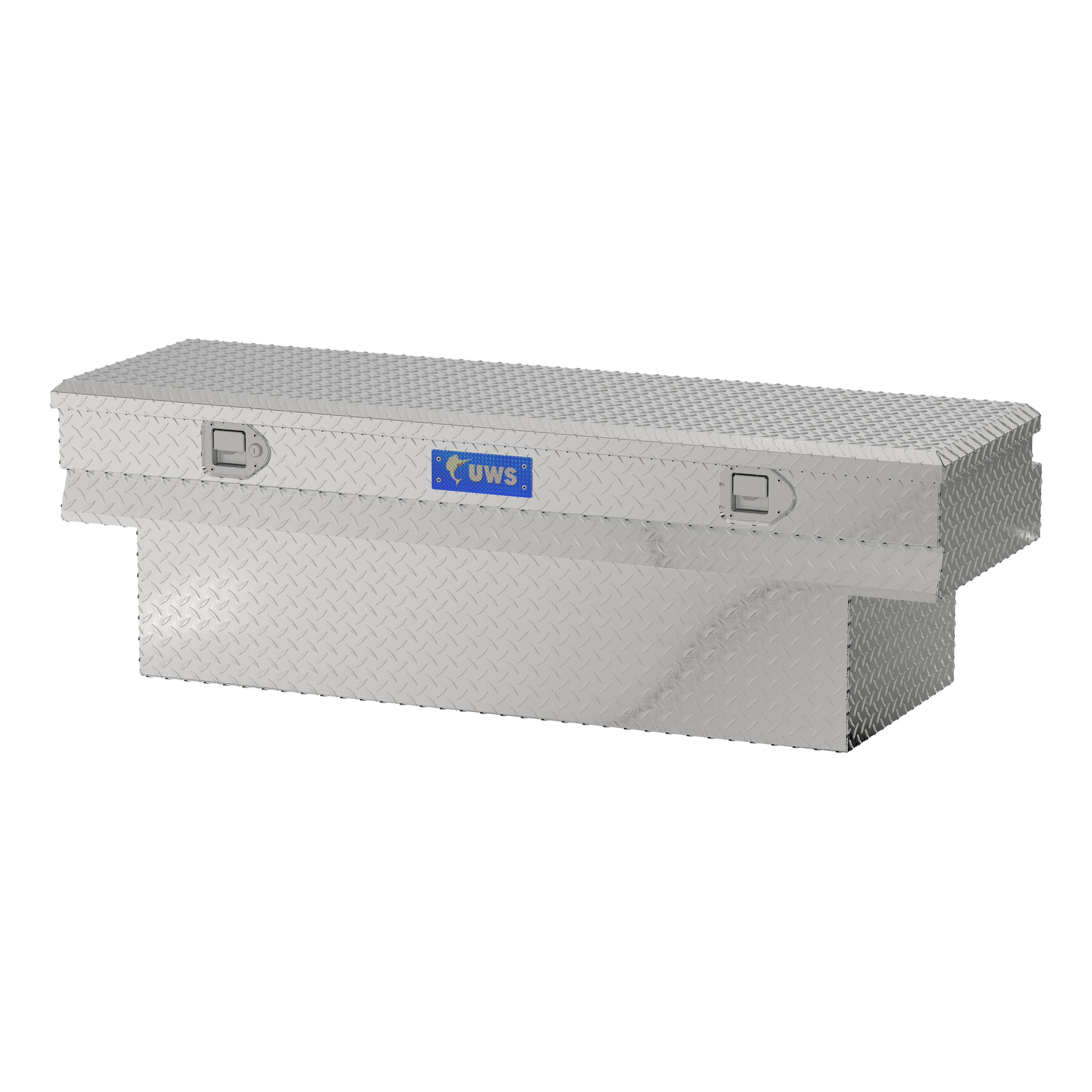 Caja de herramientas para camión de aluminio brillante de 59.875 pulgadas x 20.000 pulgadas x 18.875 pulgadas UWS_EC20331