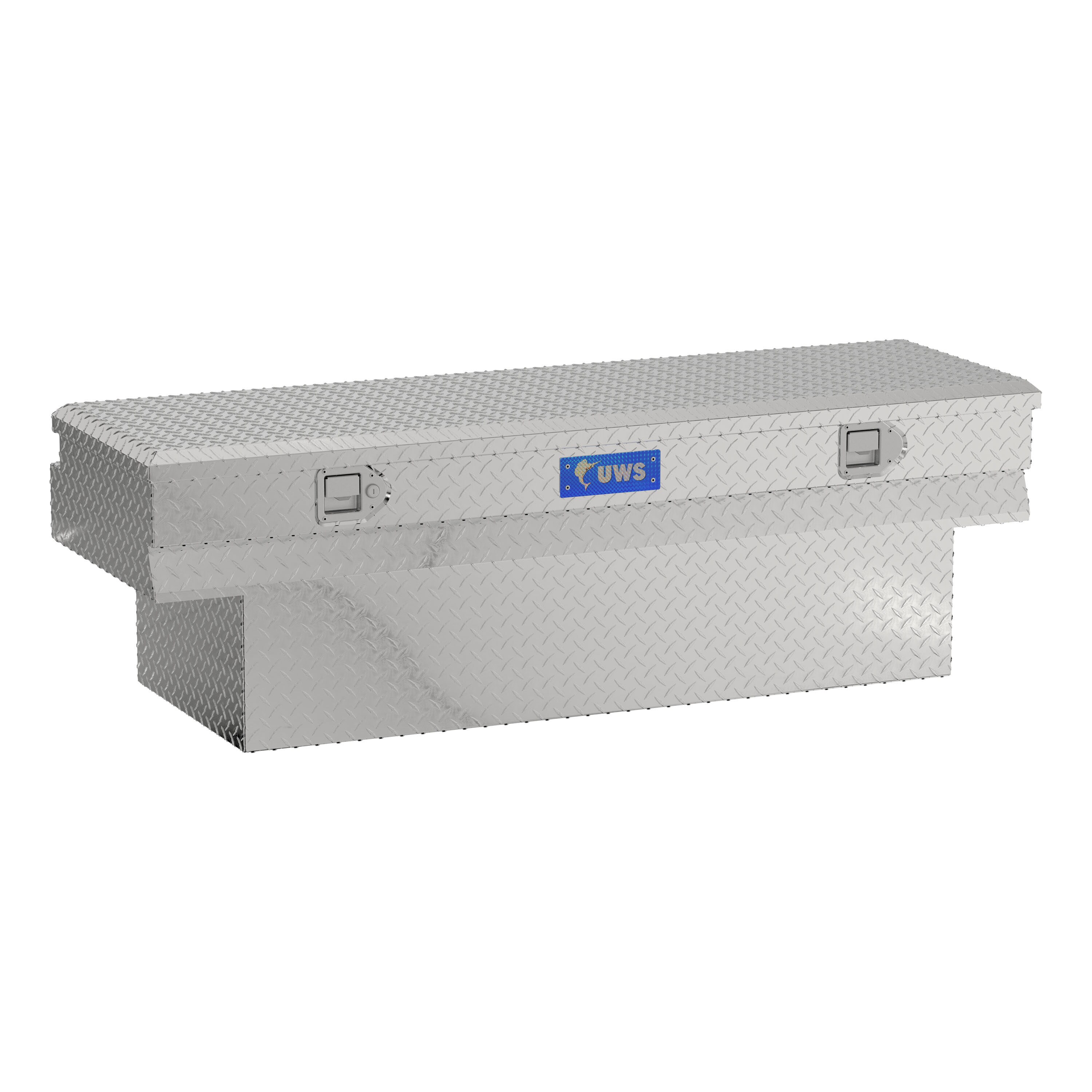 Caja de herramientas para camión de aluminio brillante de 59.875 pulgadas x 20.000 pulgadas x 18.875 pulgadas UWS_EC20331