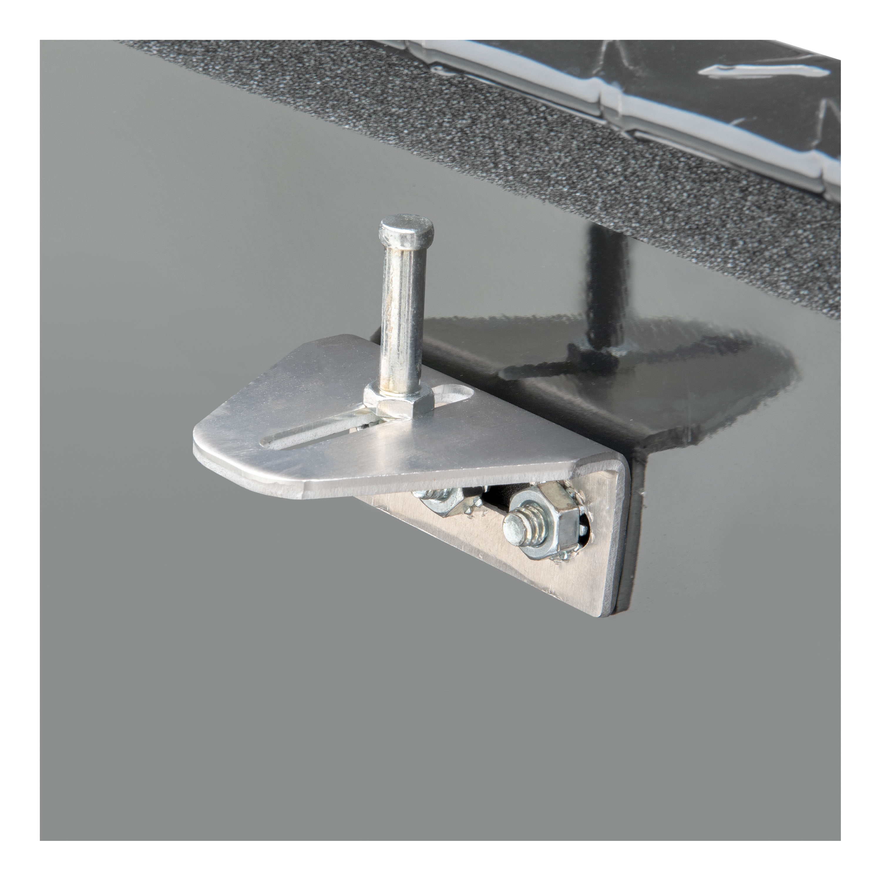 Caja de herramientas para camioneta tipo crossover de aluminio negro brillante de 69.875 pulgadas x 12 pulgadas x 9.25 pulgadas