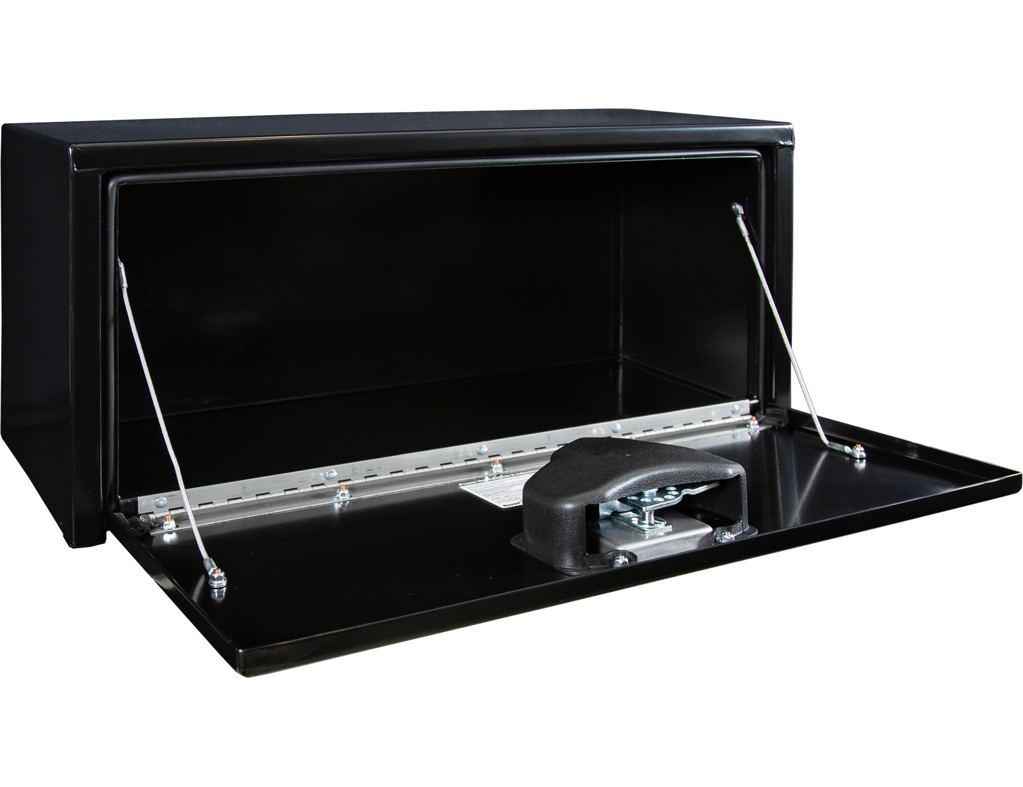 Caja de herramientas para camión de acero negro de 30 pulgadas x 12 pulgadas x 14 pulgadas de la marca Buyers Products