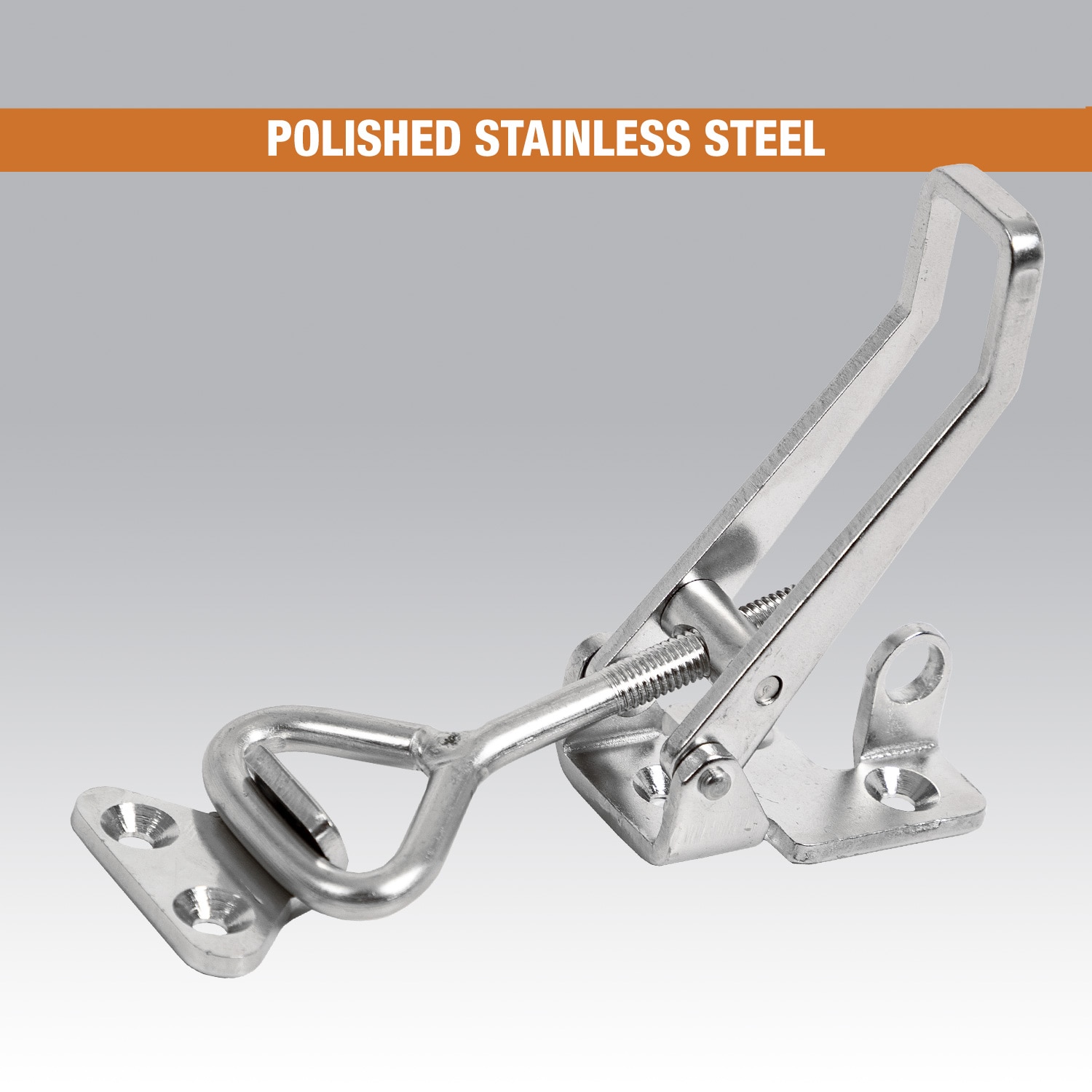 Cerrojo de traba ajustable de acero inoxidable resistente de 6 pulgadas de Buyers Products