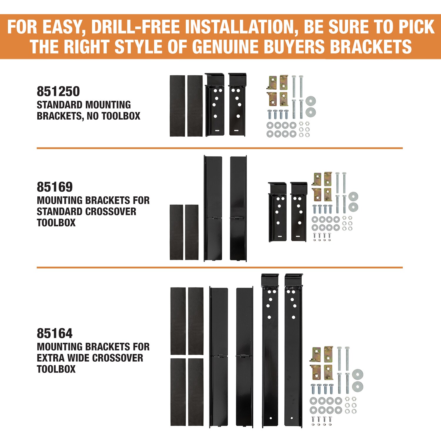 Defensa Trasera de Cabina Resistente para Camioneta Pickup de Acero de 71 pulgadas de Buyers Products