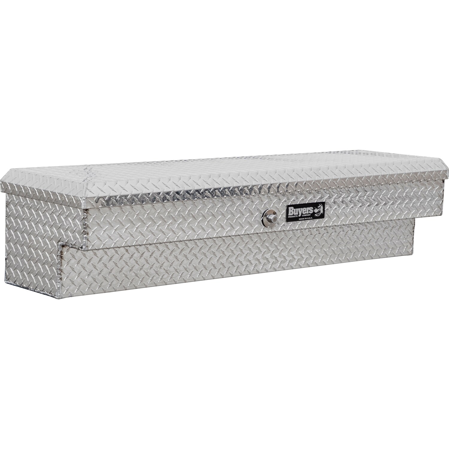 Caja de herramientas para camioneta montada en el lateral de aluminio con patrón en diamante de 70 pulgadas x 16 pulgadas x 13 pulgadas 1713030
